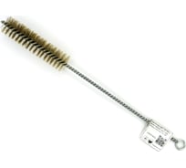 Щетка ерш EuroBrush Д25x100x300 с хв-м + кольцо, ворс гофр латунь 0,20 (код 14-122) EB-T816525