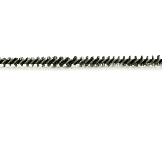 Щетка ерш EuroBrush Д5x100x300 с хв-м + кольцо, ворс гофр сталь 0,10 код 14-002 EB-T816205