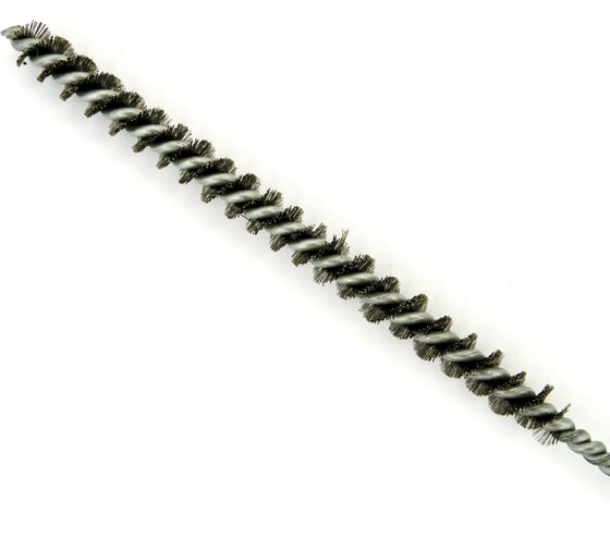 Щетка ерш EuroBrush Д8x100x300 с хв-м + кольцо, ворс гофр сталь 0,15 код 14-005 EB-T816208