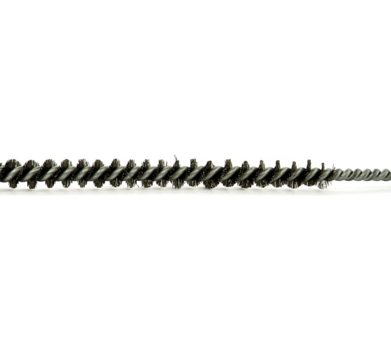 Щетка ерш EuroBrush Д8x100x300 с хв-м + кольцо, ворс гофр сталь 0,15 код 14-005 EB-T816208