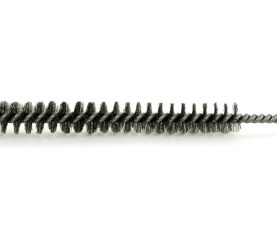 Щетка ерш EuroBrush Д12x100x300 с хв-м + кольцо, ворс гофр сталь 0,15 код 14-009 EB-T816212