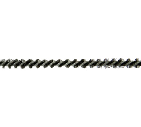 Щетка ерш EuroBrush Д4x100x300 с хв-м + кольцо, ворс гофр сталь 0,08 код 14-001 EB-T816204