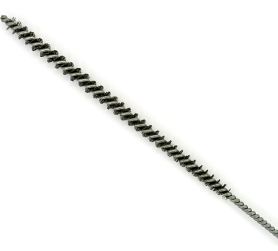 Щетка ерш EuroBrush Д6x100x300 с хв-м + кольцо, ворс гофр сталь 0,10 код 14-003 EB-T816206