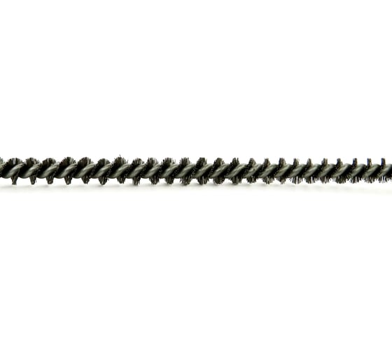Щетка ерш EuroBrush Д6x100x300 с хв-м + кольцо, ворс гофр сталь 0,10 код 14-003 EB-T816206