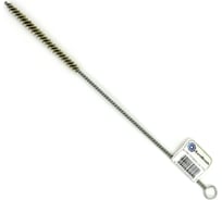 Щетка ерш EuroBrush Д8x100x300 с хв-м + кольцо, ворс гофр латунь 0,15 (код 14-105) EB-T816508