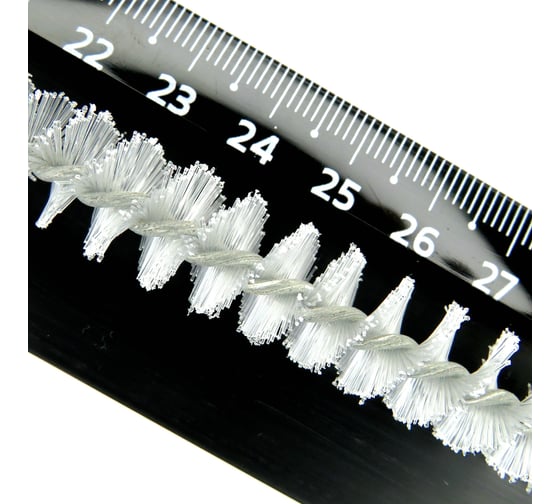 Щетка ерш EuroBrush Д12x100x300 с хв-м + кольцо, ворс нейлон 0,25 (код 14-159) EB-T816812