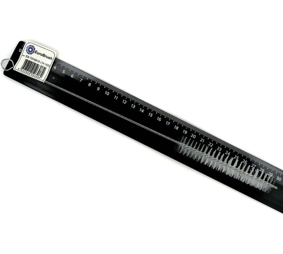 Щетка ерш EuroBrush Д18x100x300 с хв-м + кольцо, ворс нейлон 0,25 (код 14-165) EB-T816818 1