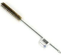 Щетка ерш EuroBrush Д20x100x300 с хв-м + кольцо, ворс гофр латунь 0,20 (код 14-117) EB-T816520