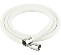 Шланг для душа MELODIA WONDER SILICONE ANTI-TWIST, 1/2х"1/2" конус, нержавеющая сталь, d15, L150 см, белый MKP34436BLwt 18903