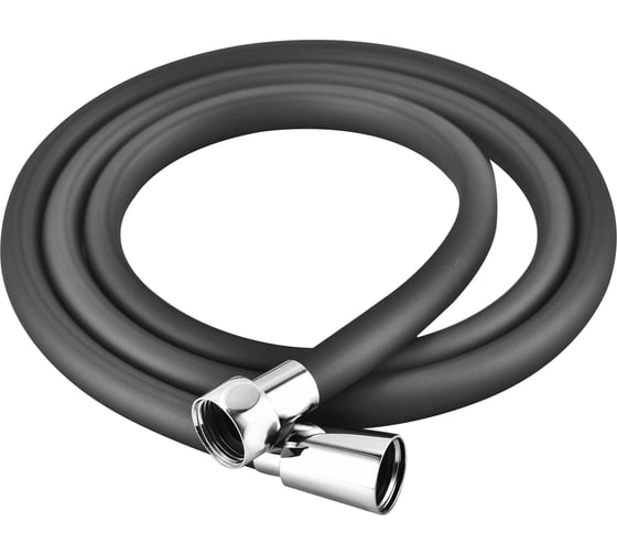 Шланг для душа MELODIA WONDER SILICONE ANTI-TWIST, 1/2х"1/2" конус, нержавеющая сталь, d15, L175 см, сталь MKP34447BLgu 18900 1
