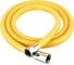 Шланг для душа Melodia della vita WONDER SILICONE ANTI-TWIST, 1/2х"1/2" конус, нержавеющая сталь, d15 , L150 см, желтый MKP34440BLyw 18893 1