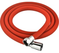 Шланг для душа Melodia della vita WONDER SILICONE ANTI-TWIST, 1/2х"1/2" конус, нержавеющая сталь, d15, L150 см, красный MKP34444BLrd 18897