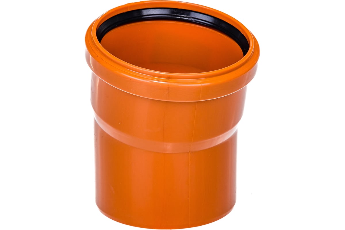 Отвод наружной канализации RTP 110 мм, 15 градусов 36657 - выгодная ...