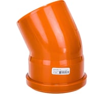 Отвод наружной канализации RTP 110 мм, 30 градусов 36656