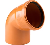 Отвод наружной канализации RTP 160 мм, 67 градусов 39760