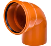 Отвод наружной канализации RTP 160 мм, 87 градусов 36886
