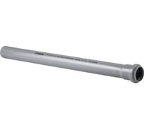 Труба RTP ПП, Д 40 мм, толщина стенки 1,8 мм, L 2000 мм, серая 11149