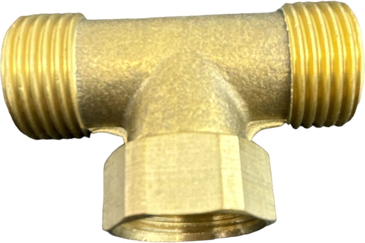 Фитинг Тройник GRIALE 1/2" ш/г/ш латунный для труб и смесителей ...