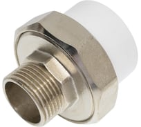 Муфта PPRC комбинированная разъемная КРОСС 32х3/4" нар. 62785