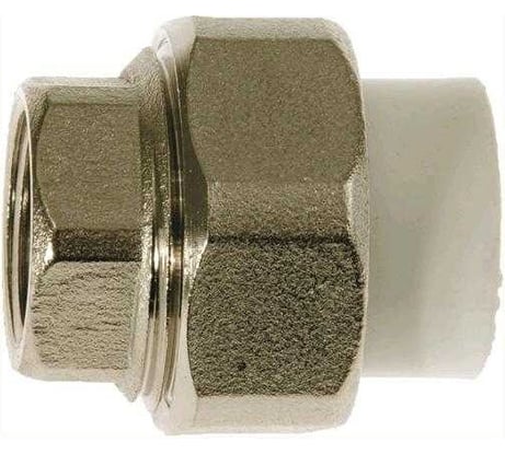 Муфта PPRC комбинированная разъемная КРОСС 20х3/4" внутр. 62778