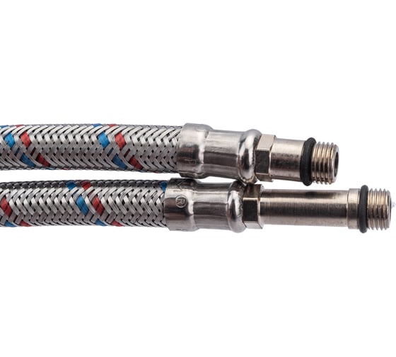 Подводка СТМ для смесителя, сталь, 1/2xM10x 60 см, пара CWFHS060