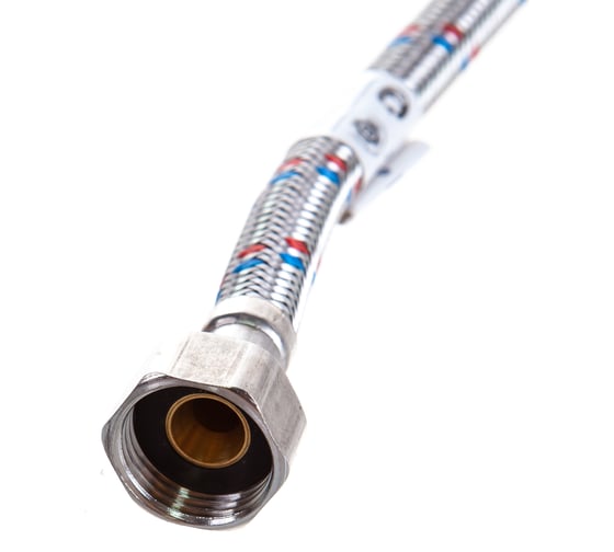 Подводка СТМ для смесителя, сталь, 1/2xM10x 50 см, пара CWFHS050