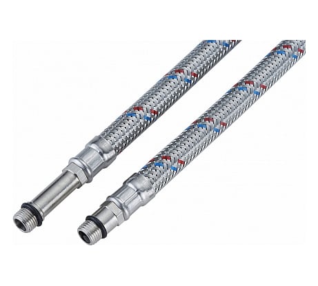 Подводка СТМ для смесителя, сталь, 1/2xM10x120 см, пара CWFHS120