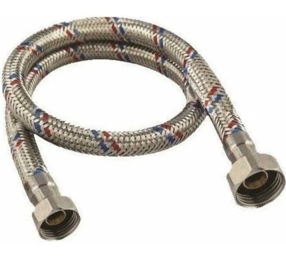 Подводка для воды СТМ ГИГАНТ 3/4", гайка-гайка, 80 cм CWGHF080