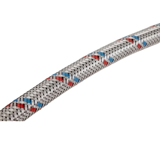 Подводка для воды СТМ сталь, 1/2", гайка-гайка, 40 cм CWFHF040