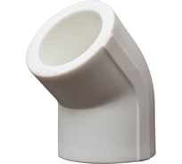 Угольник СТМ PP-R 45 градусов DN 20 ПЛАСТ CPLD4520