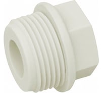 Резьбовая заглушка СТМ PP-R DN 25 ПЛАСТ CPECM025