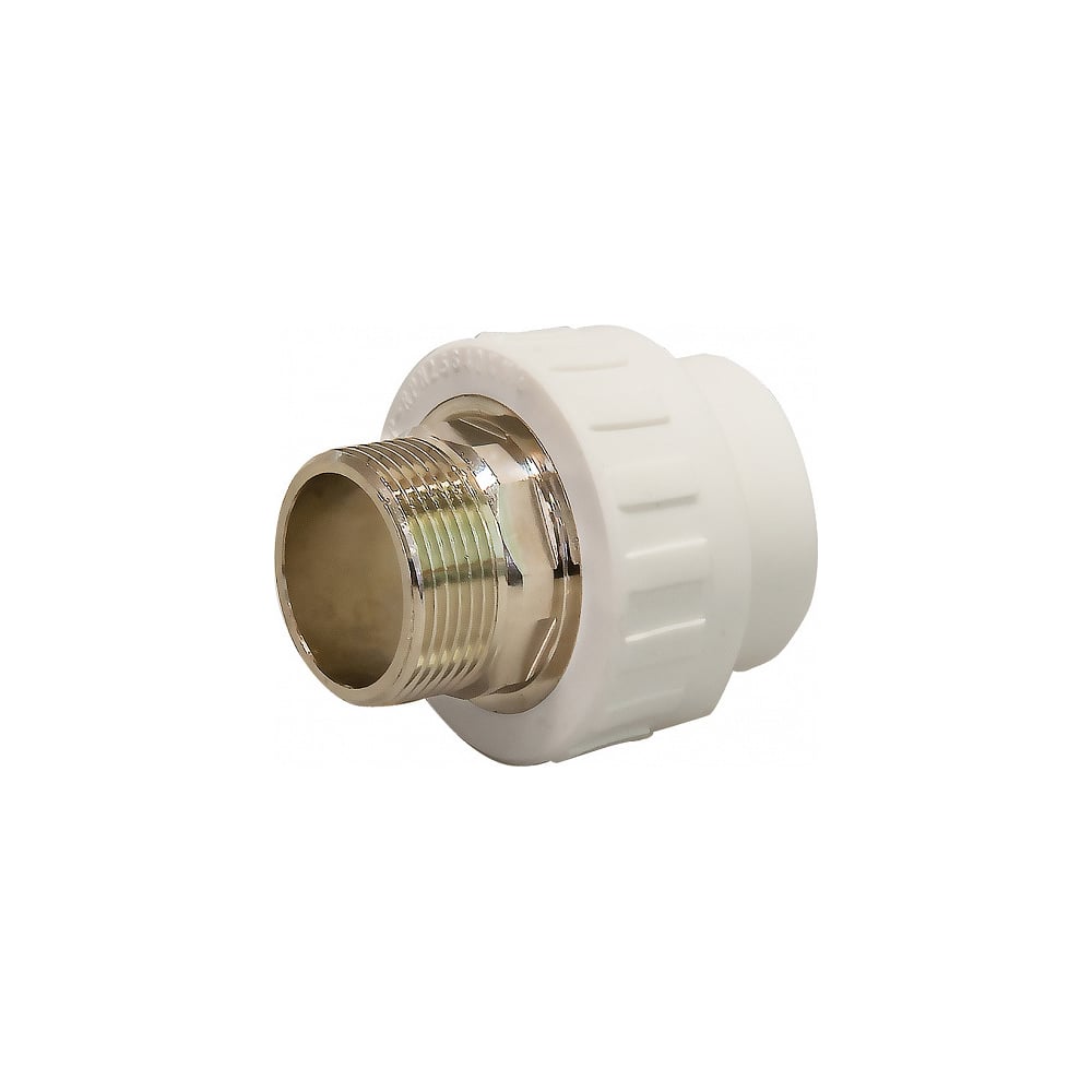 Комбинированная муфта СТМ ПЛАСТ PP-R, под ключ, с наружней резьбой, DN ...