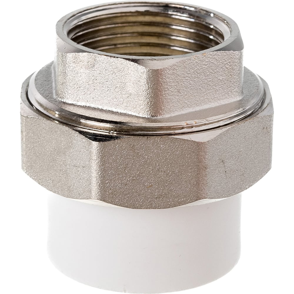 Комбинированная муфта СТМ ПЛАСТ PP-R, разъемная, с внутренней резьбой ...