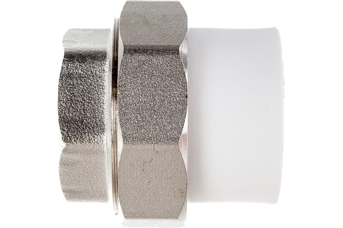 Комбинированная муфта СТМ ПЛАСТ PP-R, разъемная, с внутренней резьбой ...