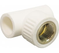 Тройник СТМ PP-R комбинированный, внутренняя резьба DN 20х1/2 ПЛАСТ CPTF2012