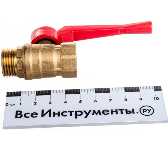 Шаровой кран для воды ОПТИМА 1/2" г/ш рычаг SOFMH012