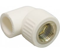 Угольник СТМ PP-R комбинированный, внутренняя резьба DN 20х1/2 ПЛАСТ CPLF2012