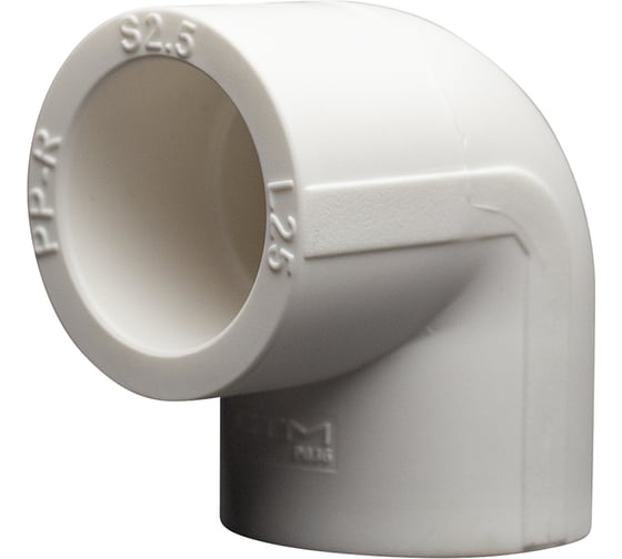 Угольник СТМ PP-R 90 градусов DN 25 ПЛАСТ CPLD9025