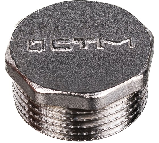 Заглушка СТМ с наружной резьбой 1" CRCM0001