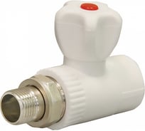 Шаровой прямой кран для радиатора СТМ PP-R DN ПЛАСТ 25х3/4" CPRS2534