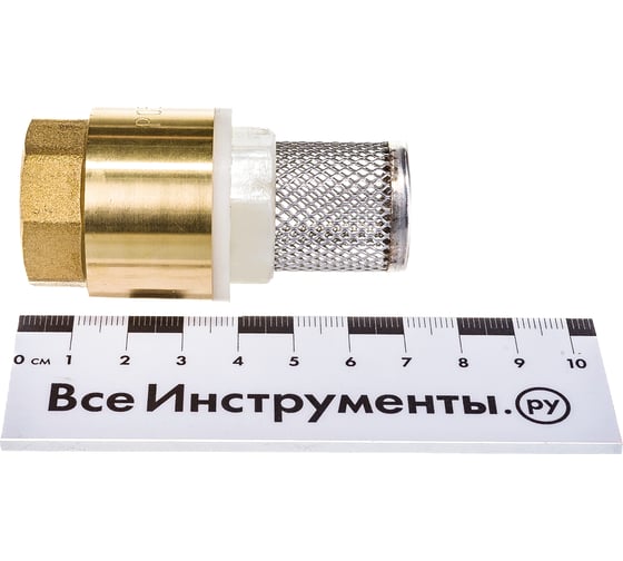 Обратный клапан СТМ с сеткой 3/4" CBCVF034