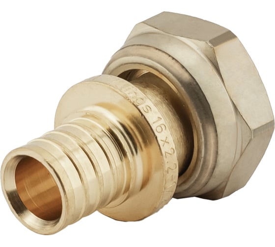 Переходник с накидной гайкой PROFACTOR аксиальный 16x1/2"вн PF AF 705.1615U