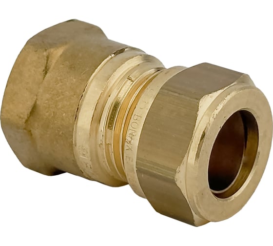 Соединитель обжимной с внутренней резьбой для трубки PROFACTOR 15x1/2"вн PF AF 724.1515F