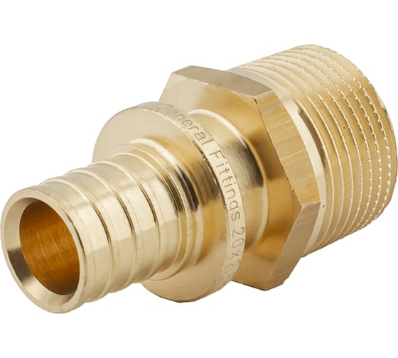 Переходник с наружной резьбой PROFACTOR аксиальный 20x3/4"нар PF AF 703.2020M
