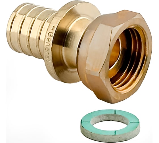 Переходник с накидной гайкой PROFACTOR аксиальный 20x1/2"вн PF AF 705.2015U