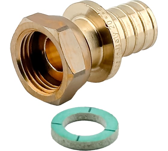 Переходник с накидной гайкой PROFACTOR аксиальный 20x1/2"вн PF AF 705.2015U
