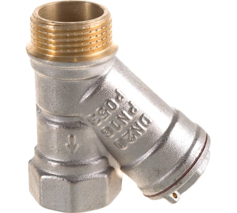 Сетчатый фильтр СТМ 3/4", штуцер-гайка CBYFMF34