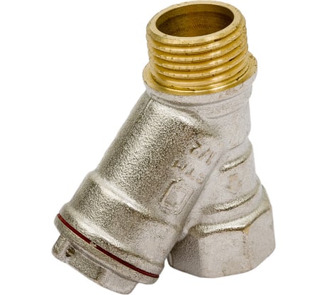 Сетчатый фильтр СТМ 1/2", штуцер-гайка CBYFMF12