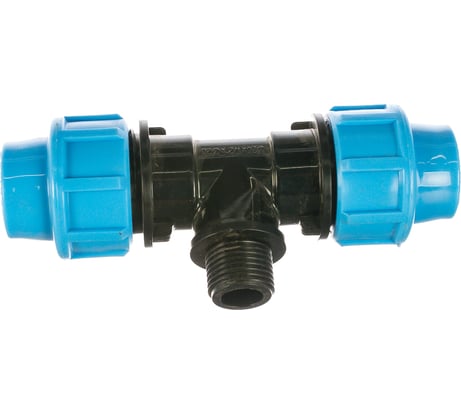 Тройник с наружной трубной резьбой (20x20 мм; 1/2") Джилекс 9430