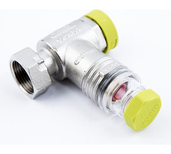 Фильтрогидромат для подключения счётчика GIBAX с обратным клапаном, 1/2", 400 мкм G0020